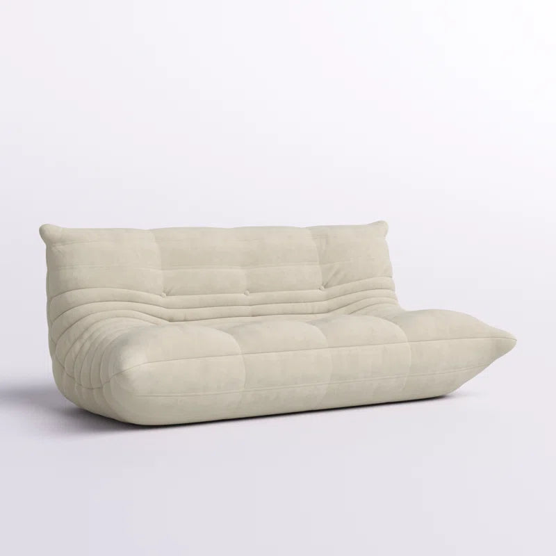 Armless Bean Bag Chair 3-Seat Togo