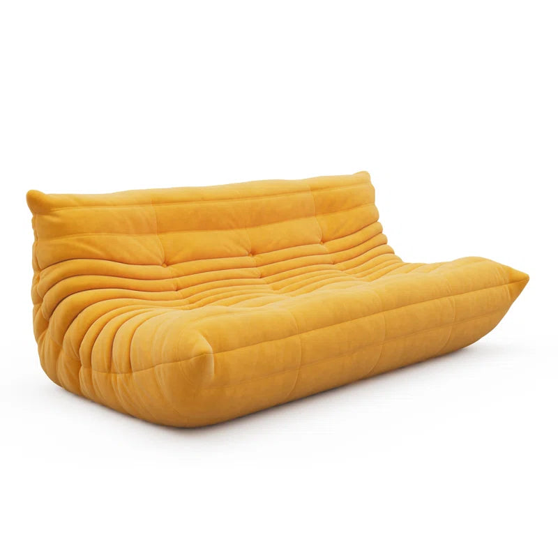 Armless Bean Bag Chair 3-Seat Togo